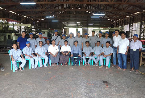 Training – Kyauk Se (No.2) Base Workshop